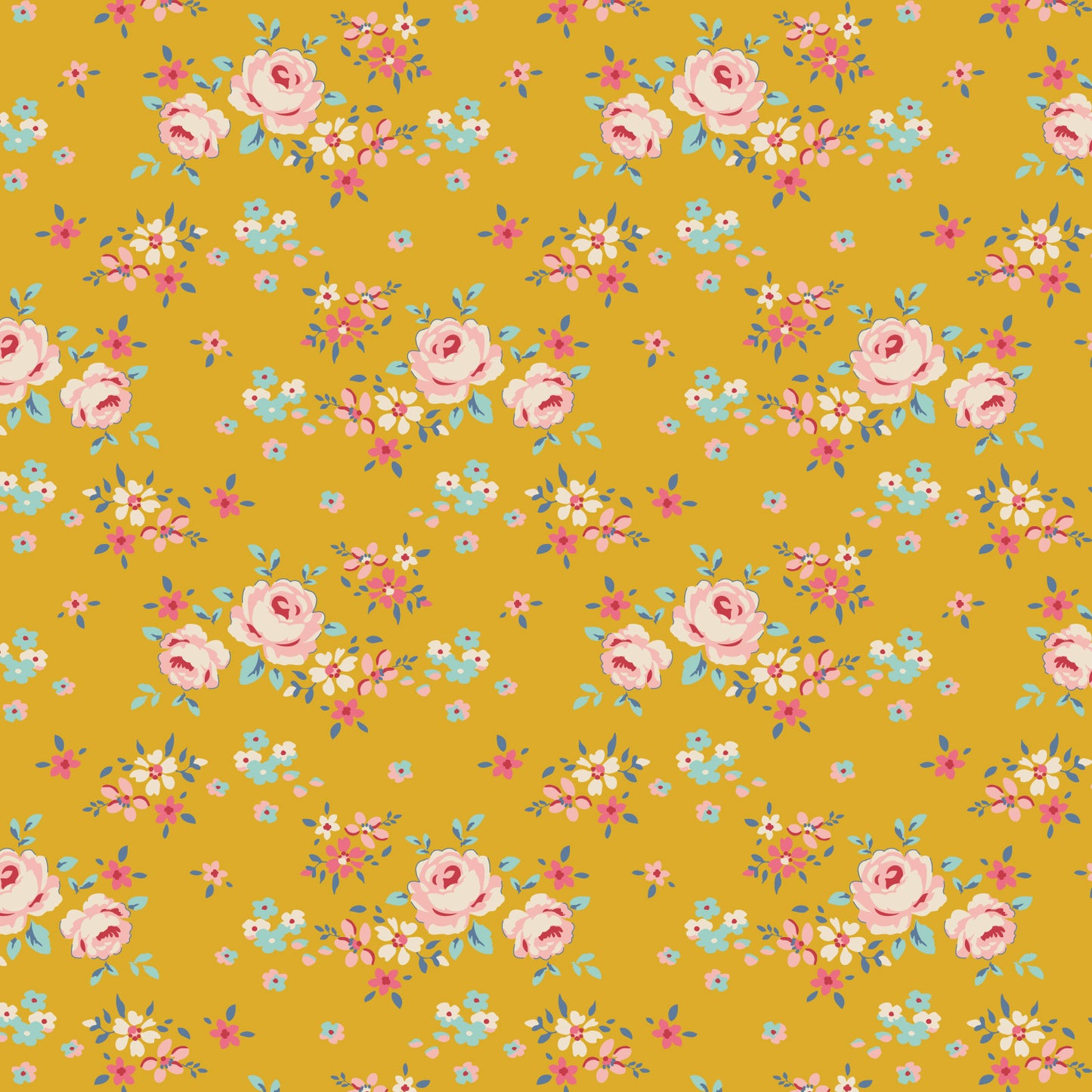 Gracie Yellow, 130117, Spring Creating Memories, sold by the 1/2 yard, *PREORDER - Good Vibes Quilt Shop