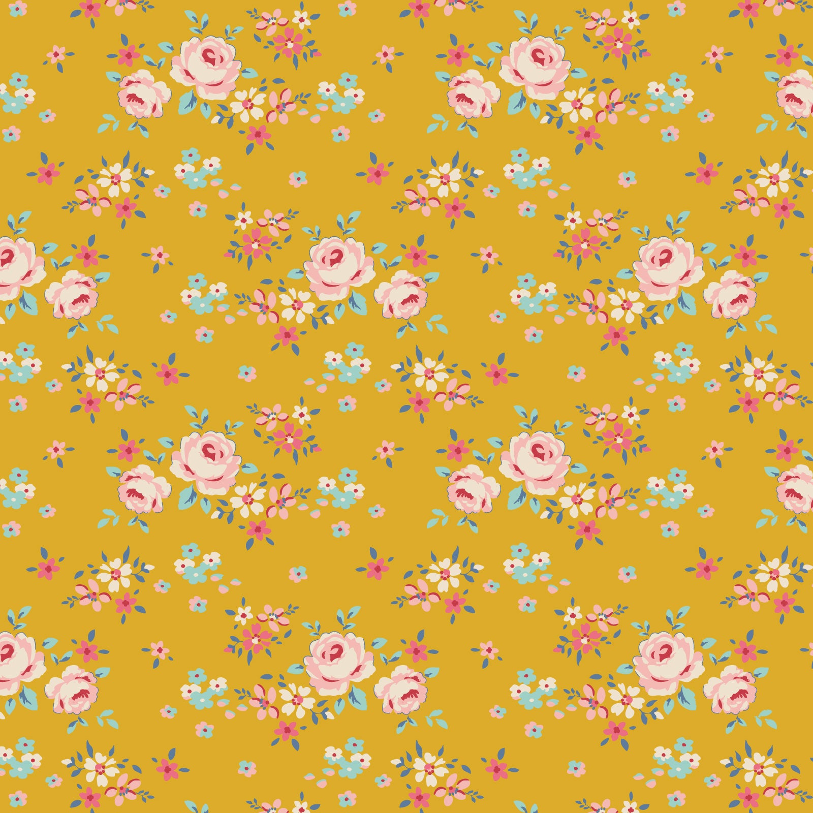 Gracie Yellow, 130117, Spring Creating Memories, sold by the 1/2 yard, *PREORDER - Good Vibes Quilt Shop