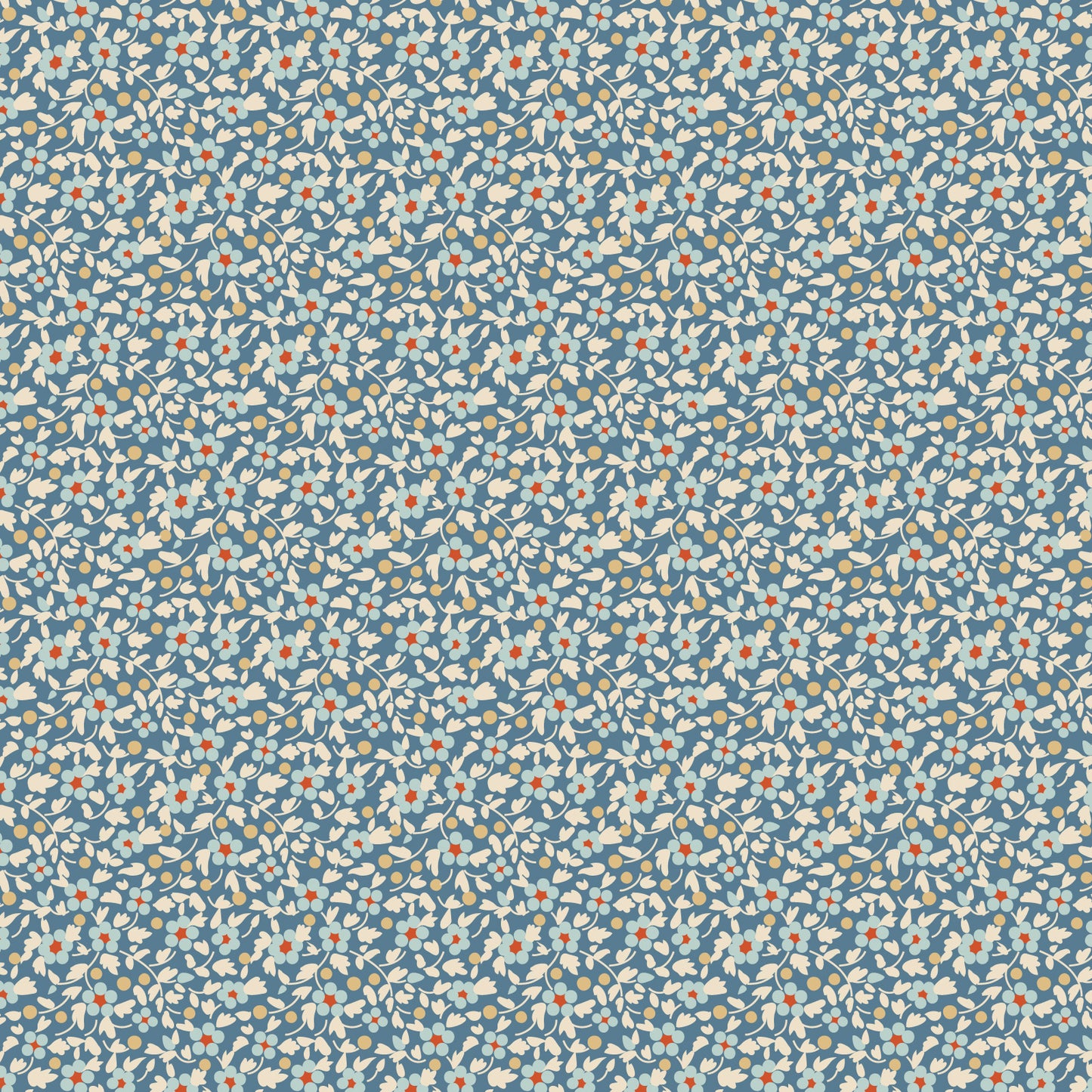 Brie Blue, 130131, Summer Creating Memories, sold by the 1/2 yard, *PREORDER - Good Vibes Quilt Shop