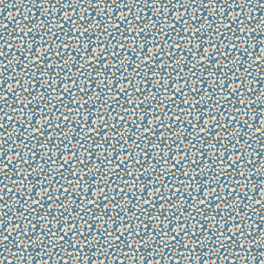 Brie Blue, 130131, Summer Creating Memories, sold by the 1/2 yard, *PREORDER - Good Vibes Quilt Shop