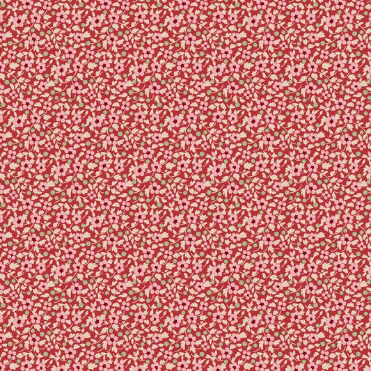Brie Red, 130149, Winter Creating Memories, sold by the 1/2 yard, *PREORDER - Good Vibes Quilt Shop