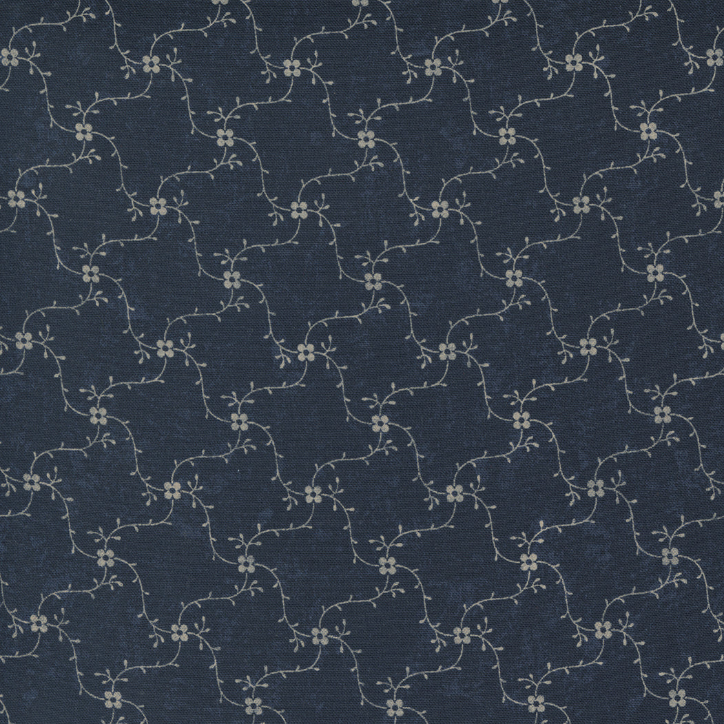 Freedom Road Blue sku 9697 14, sold by 1/2 yard - Good Vibes Quilt Shop