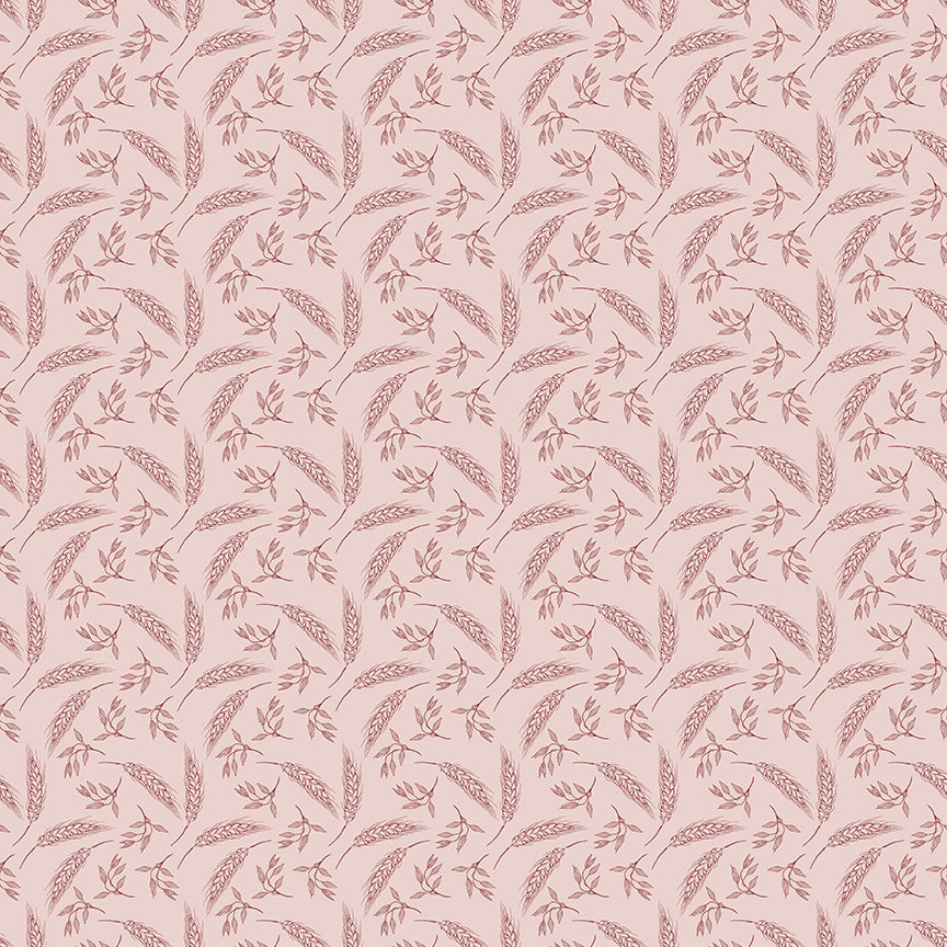 A Walk on the Prairie, by Melissa Gilbert, C15233 Wheat Dusty Pink - Good Vibes Quilt Shop