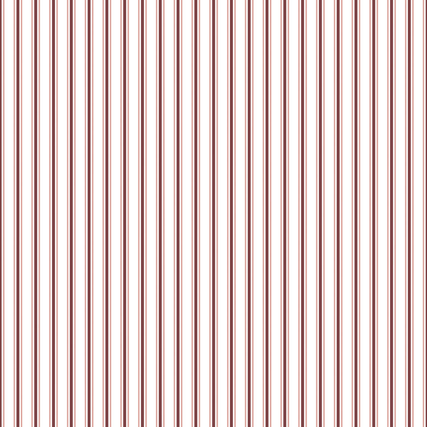 A Walk on the Prairie, by Melissa Gilbert, C15234 Stripes White, Sold by the 1/2 yard