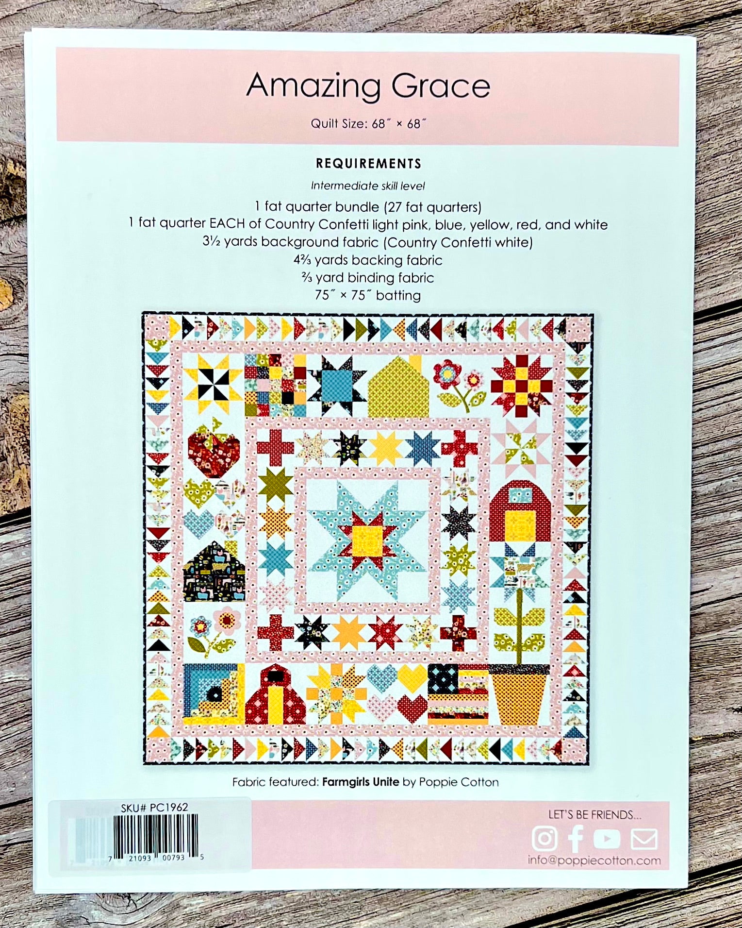 Amazing Grace Quilt Pattern - Good Vibes Quilt Shop