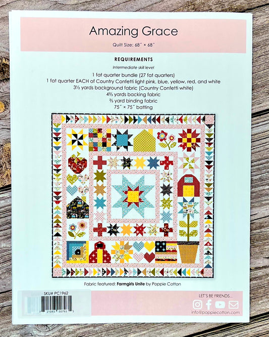 Amazing Grace Quilt Pattern - Good Vibes Quilt Shop