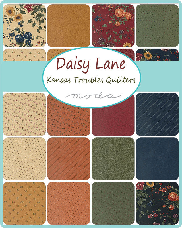 Daisy Lane, Fat Quarter Bundle, 40 pieces! by Moda Fabrics - Good Vibes Quilt Shop