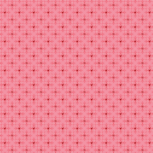 Barnyard Bandana, a PC Basic, Pink Hot Kisses, BB21313, sold by 1/2 yard - Good Vibes Quilt Shop