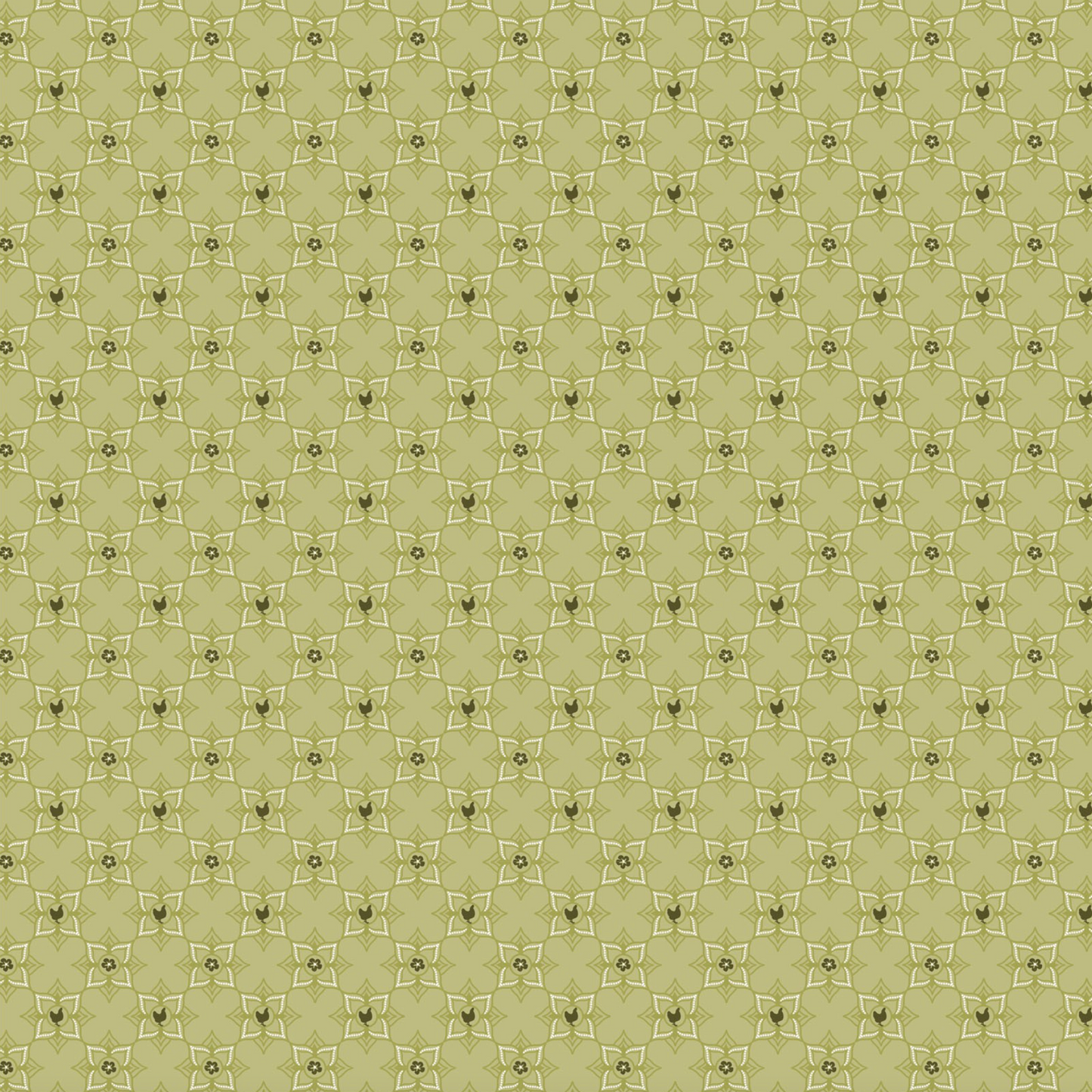 Barnyard Bandana, a PC Basic, Meadow Green, BB21316, sold by 1/2 yard - Good Vibes Quilt Shop