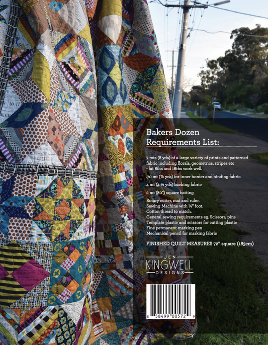 BakersDozenBooklet_JenKingwellDesigns, Amitie Textiles Moda Fabrics