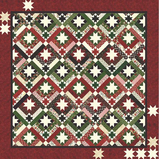 Star Fall Quilt Pattern, by Basic Grey PAT006 - Good Vibes Quilt Shop