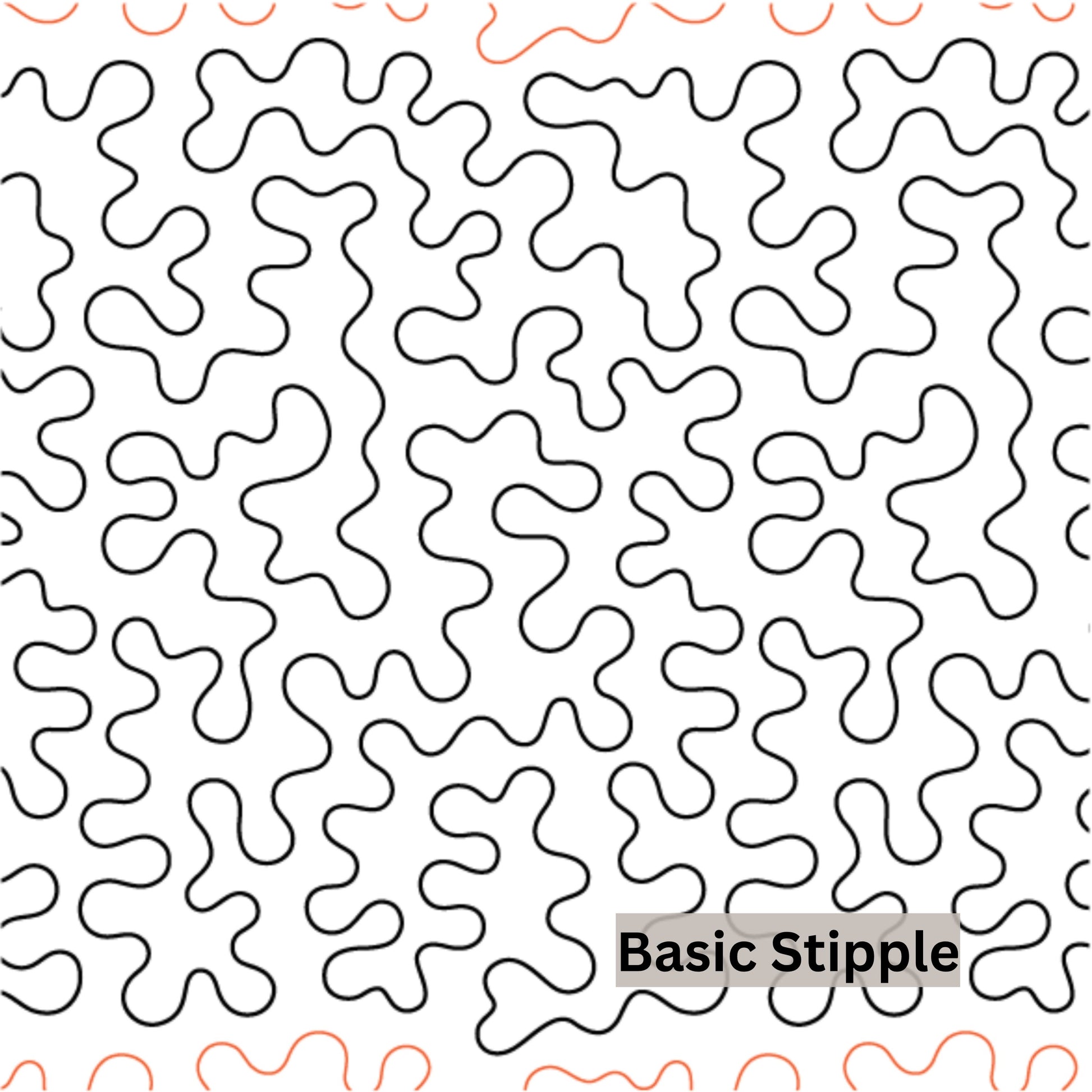 Geometric and Lines Pantograph Patterns for Edge to Edge for Longarm Quilting - Good Vibes Quilt Shop