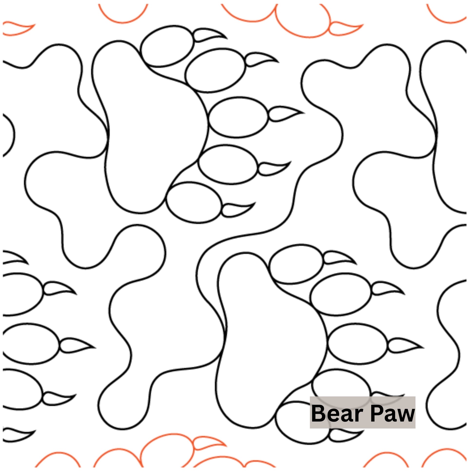 Novelty Pantograph Patterns for Edge to Edge for Longarm Quilting - Good Vibes Quilt Shop