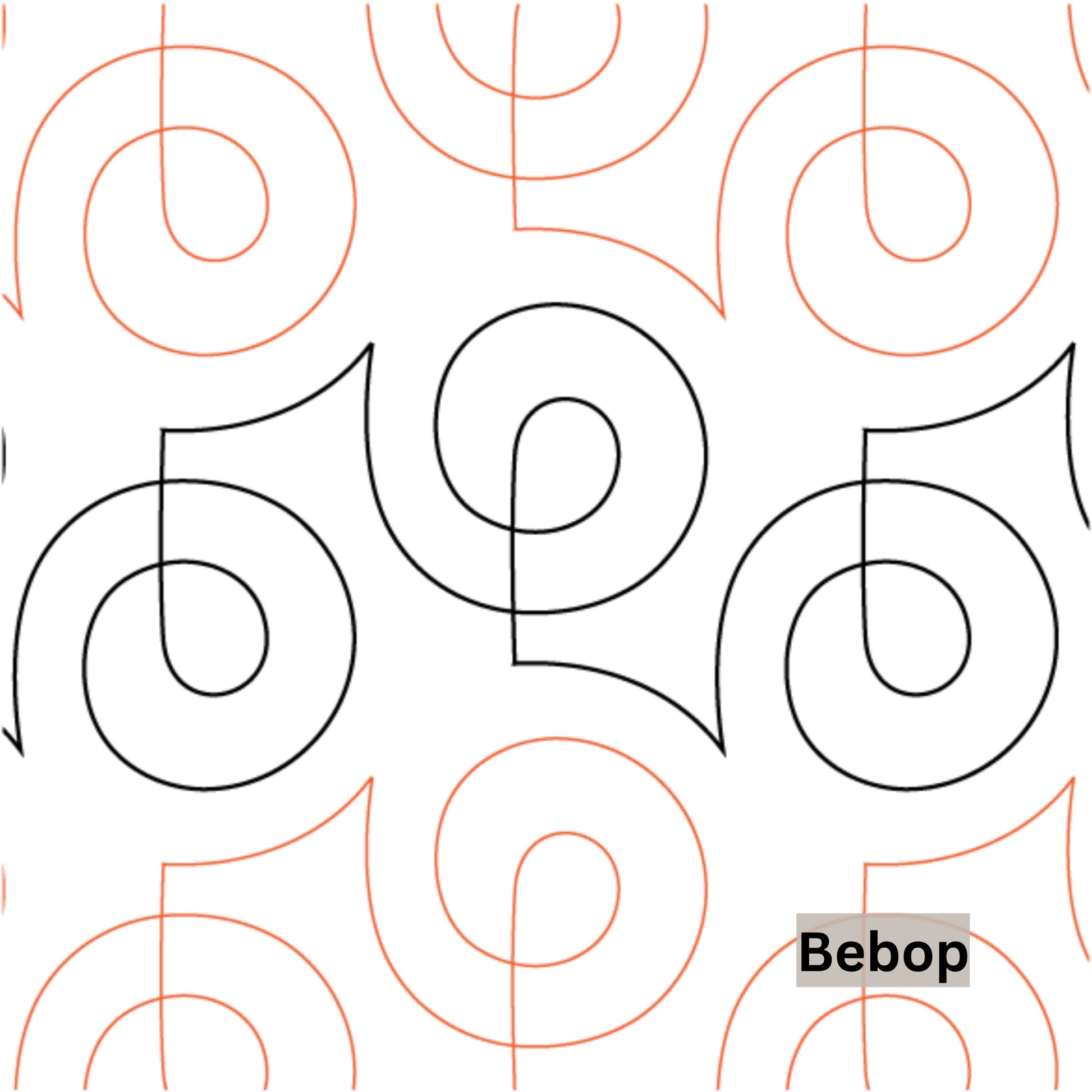 Novelty Pantograph Patterns for Edge to Edge for Longarm Quilting - Good Vibes Quilt Shop