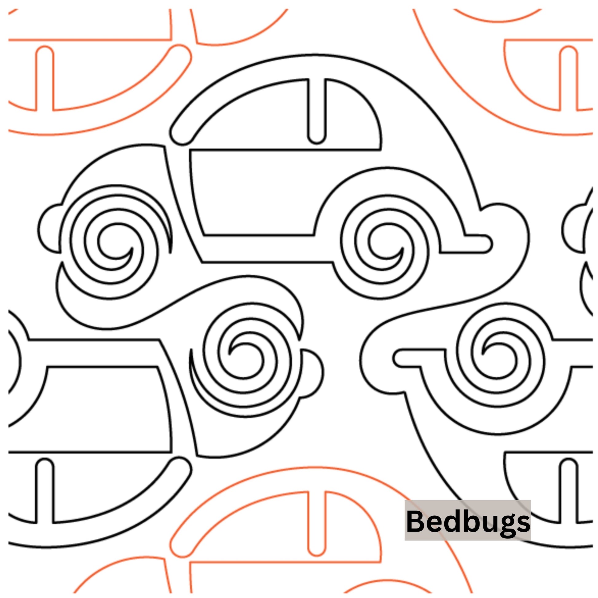 Novelty Pantograph Patterns for Edge to Edge for Longarm Quilting - Good Vibes Quilt Shop