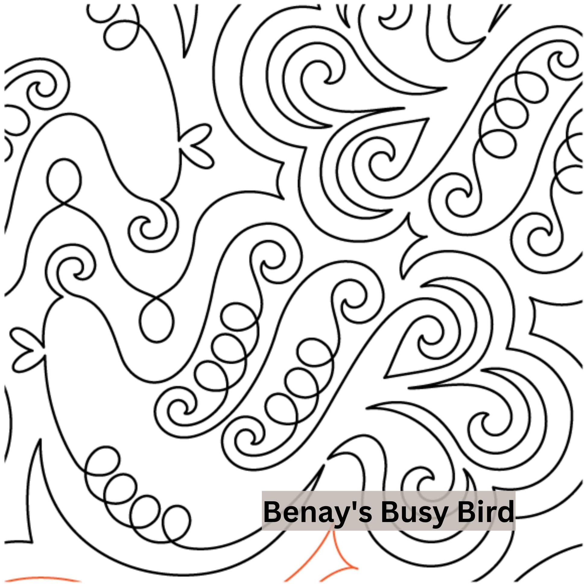 Novelty Pantograph Patterns for Edge to Edge for Longarm Quilting - Good Vibes Quilt Shop