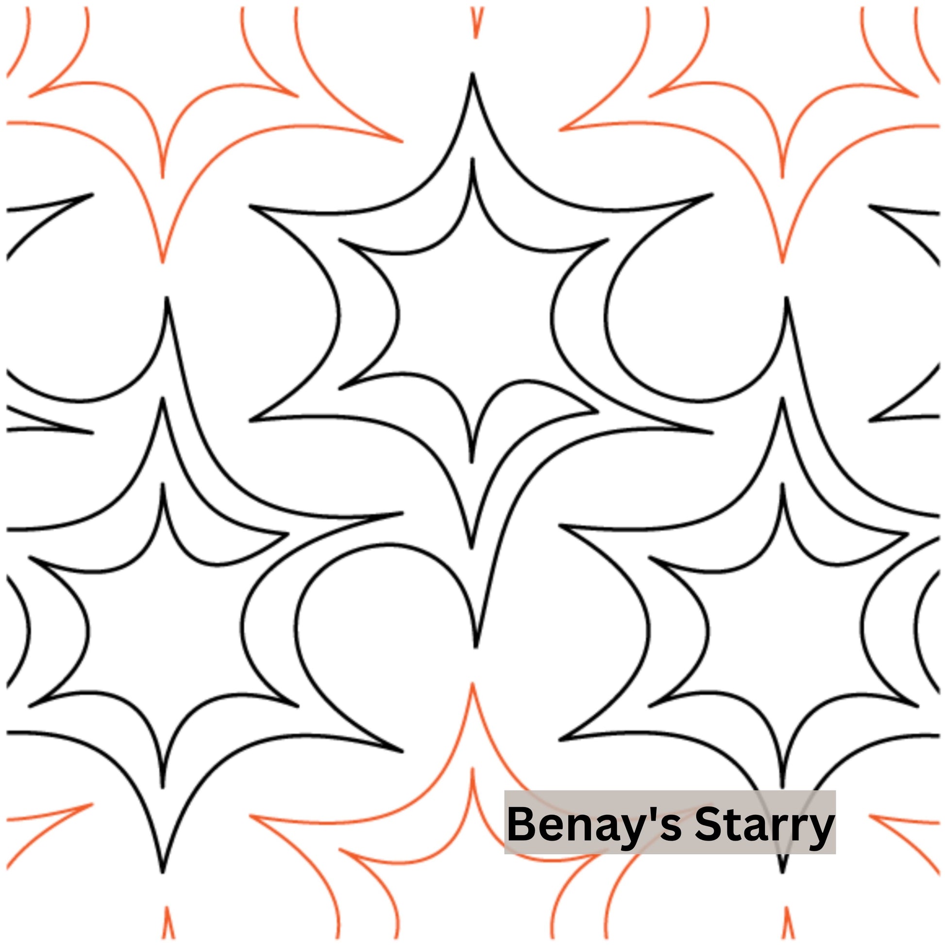 Stars and Stripes Patterns for Edge to Edge for Longarm Quilting - Good Vibes Quilt Shop