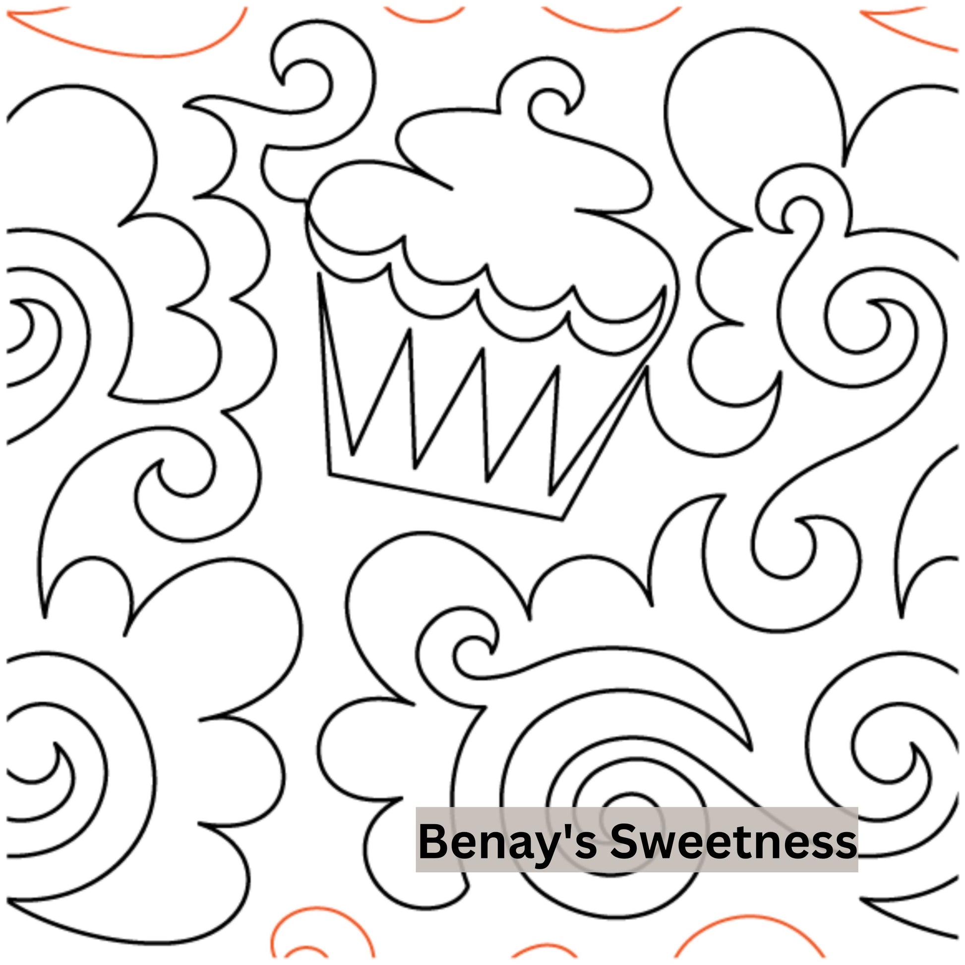 Novelty Pantograph Patterns for Edge to Edge for Longarm Quilting - Good Vibes Quilt Shop