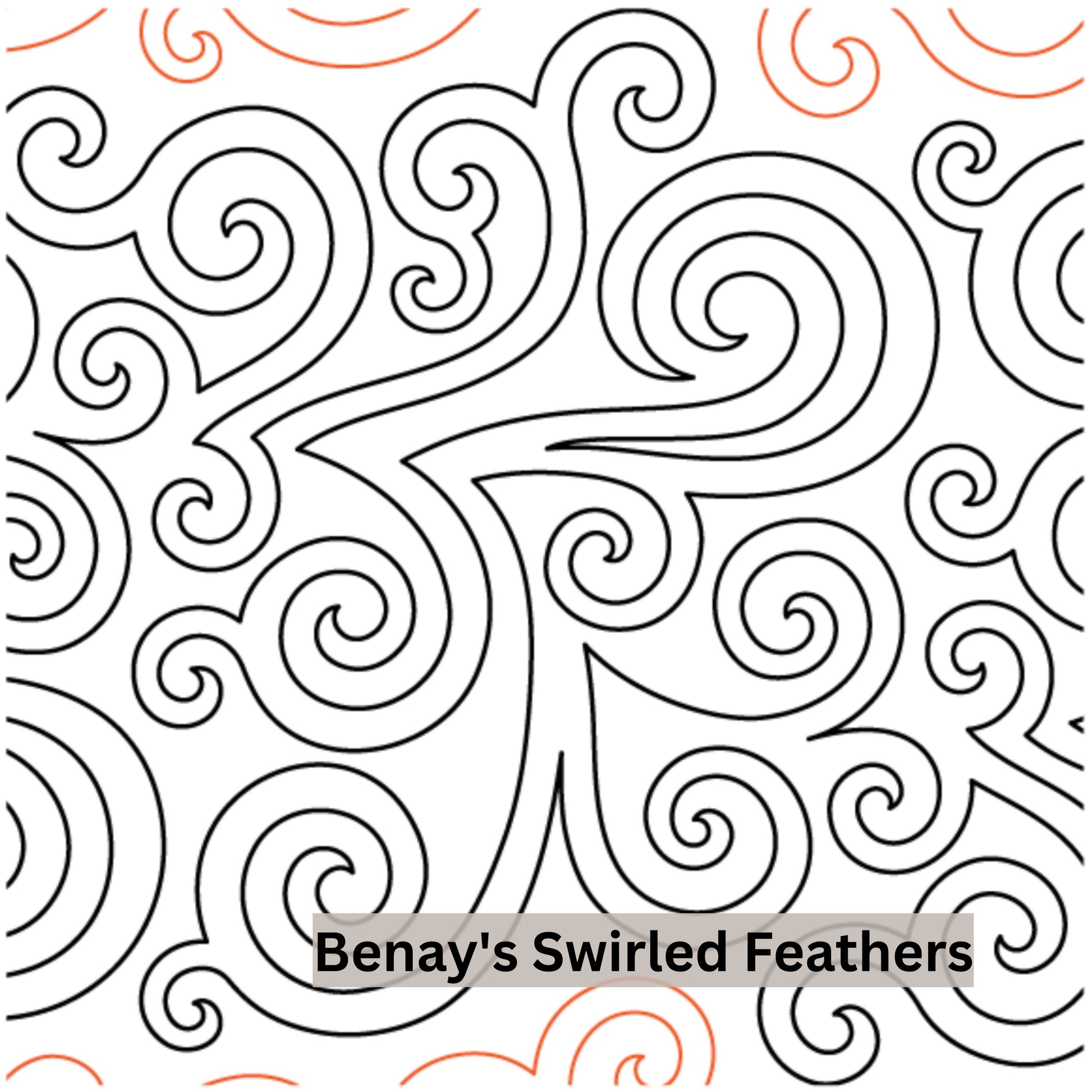 Geometric and Lines Pantograph Patterns for Edge to Edge for Longarm Quilting - Good Vibes Quilt Shop