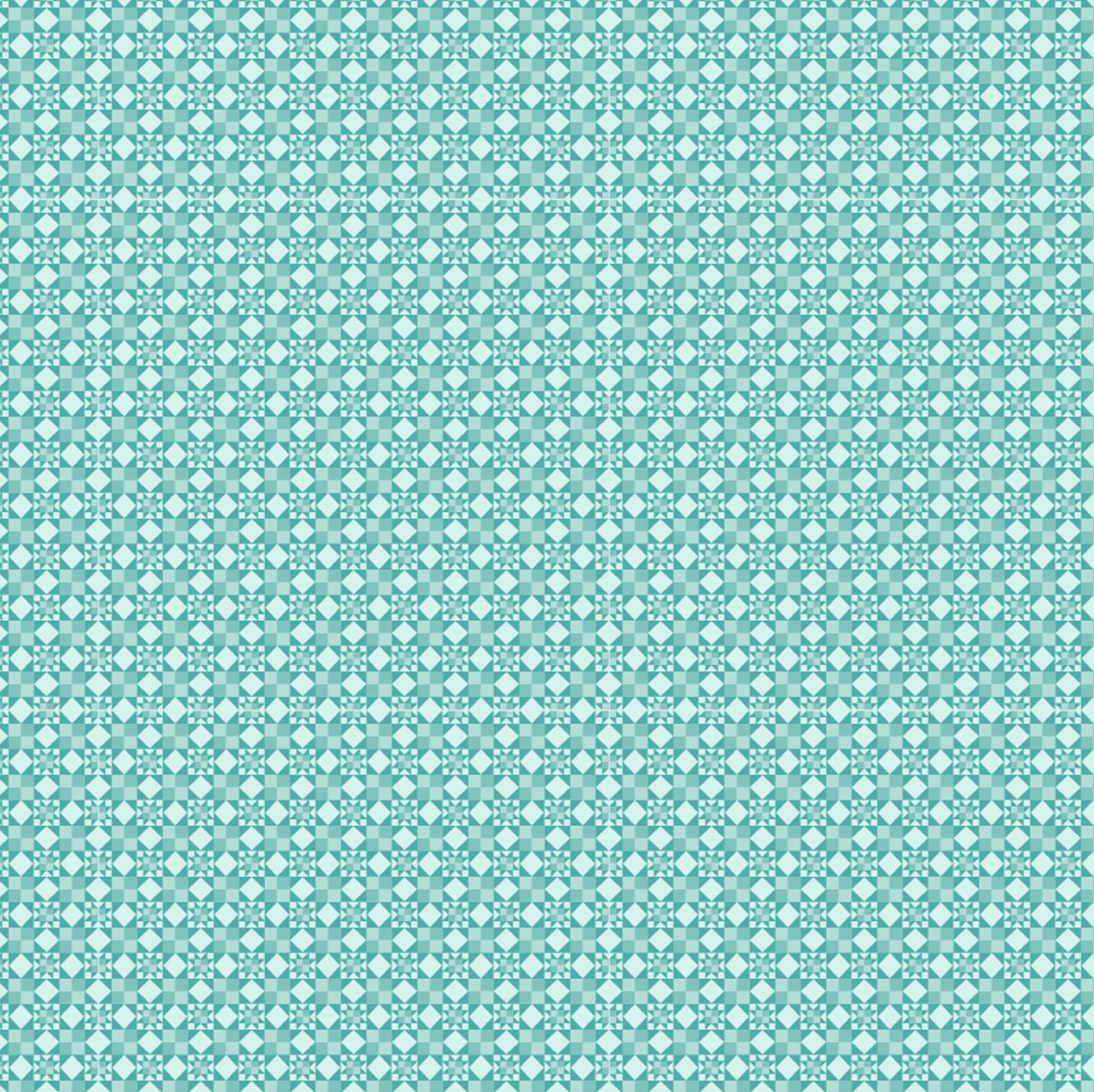 Betsy's Sewing Kit, Feeling Quilty, Teal, BK22105, sold by the 1/2 yard - Good Vibes Quilt Shop