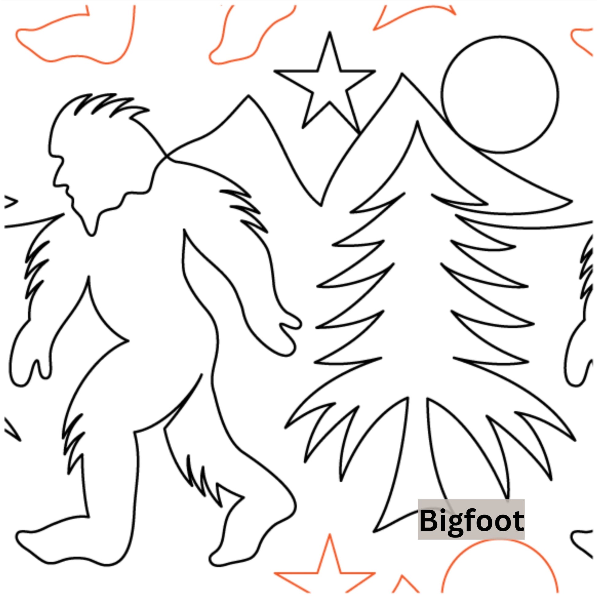 Novelty Pantograph Patterns for Edge to Edge for Longarm Quilting - Good Vibes Quilt Shop