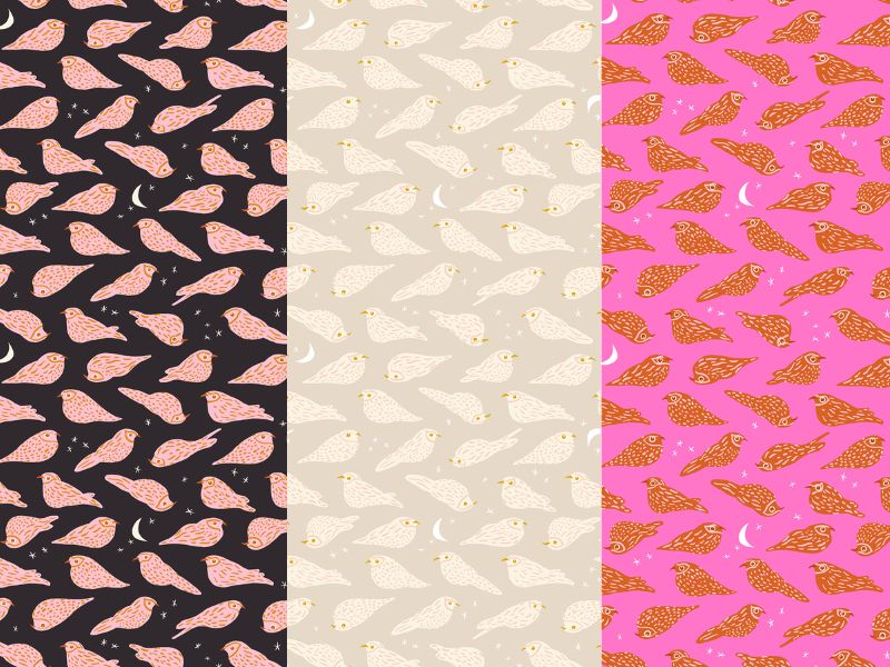 Bird Is The Word, designed by Kimberly Kight for Ruby Star Society, 26 skus RS3076FQ PREORDER - Good Vibes Quilt Shop