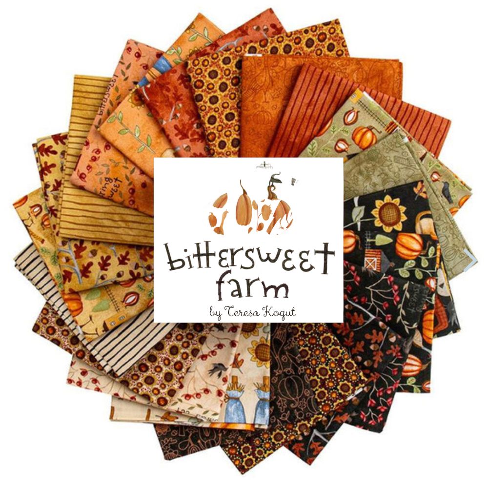 Bittersweet Farm, Fat Quarter Bundle 21 Pieces, FQ-14850-21 - Good Vibes Quilt Shop
