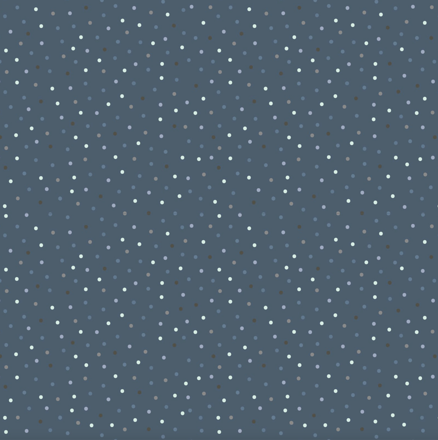 Country Confetti, Blue Ribbon Blue, sold by the 1/2 yard, CC20186 - Good Vibes Quilt Shop