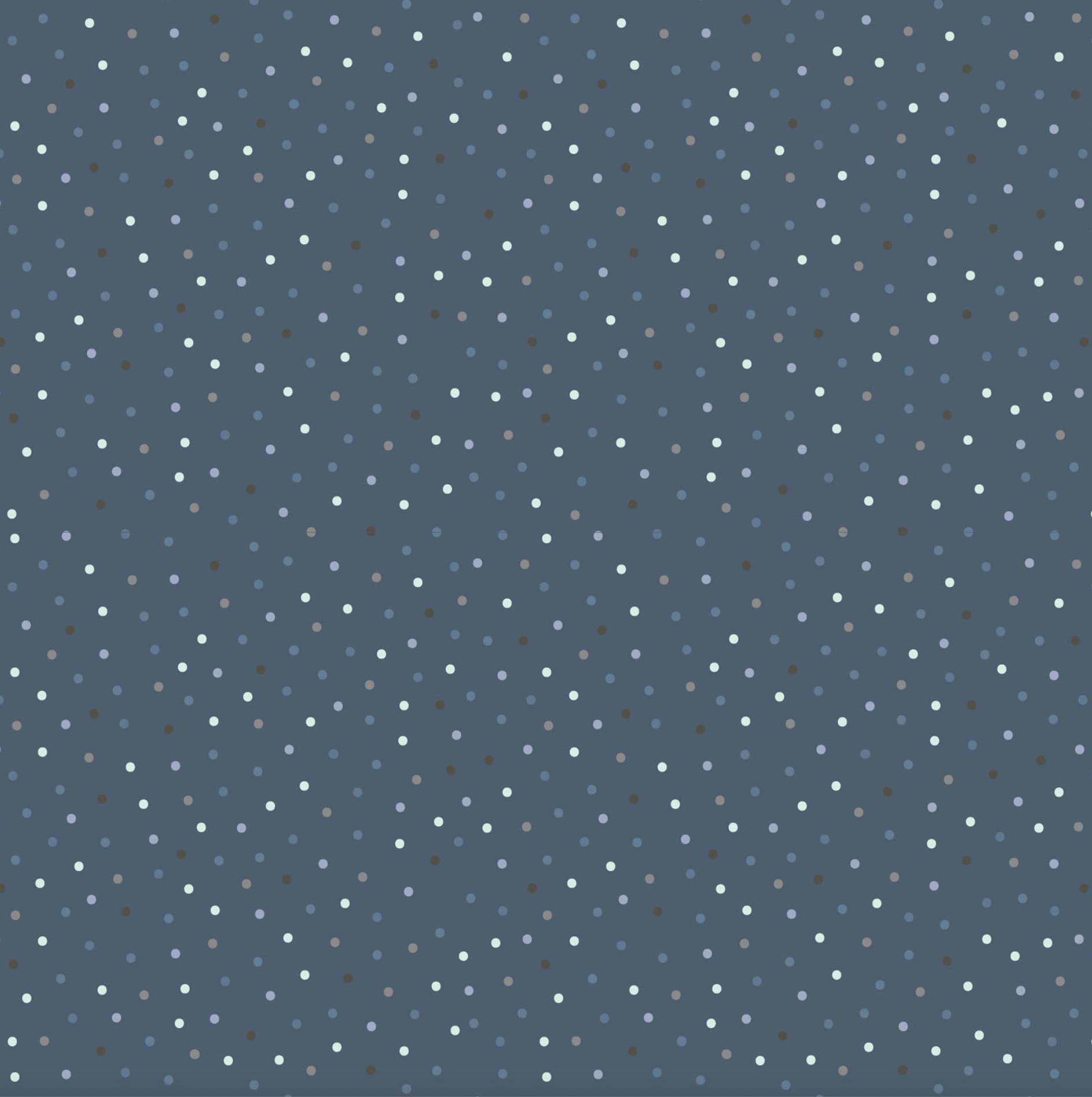 Country Confetti, Blue Ribbon Blue, sold by the 1/2 yard, CC20186 - Good Vibes Quilt Shop