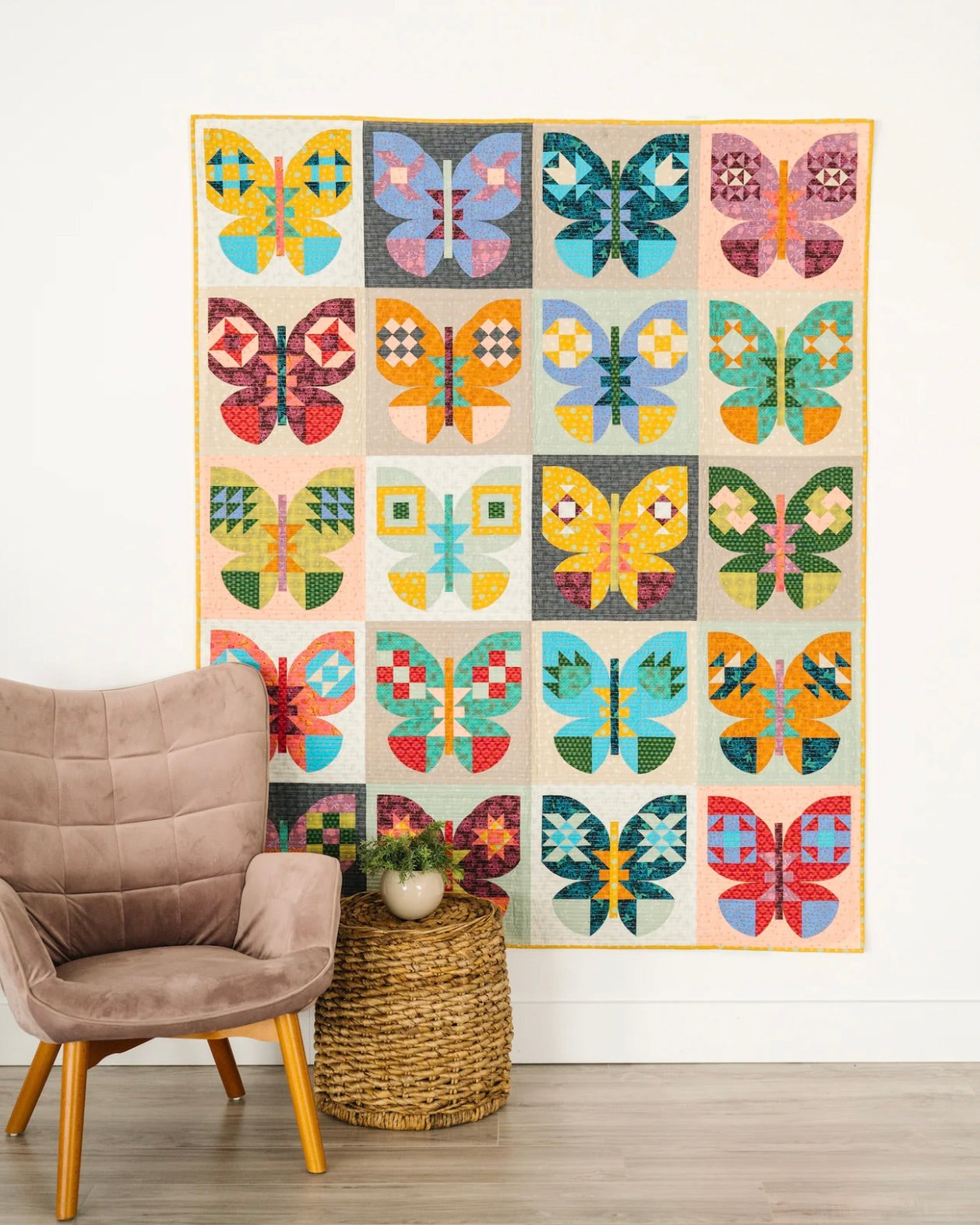 Butterfly Fields Quilt Pattern Booklet, Sew Kind of Wonderful