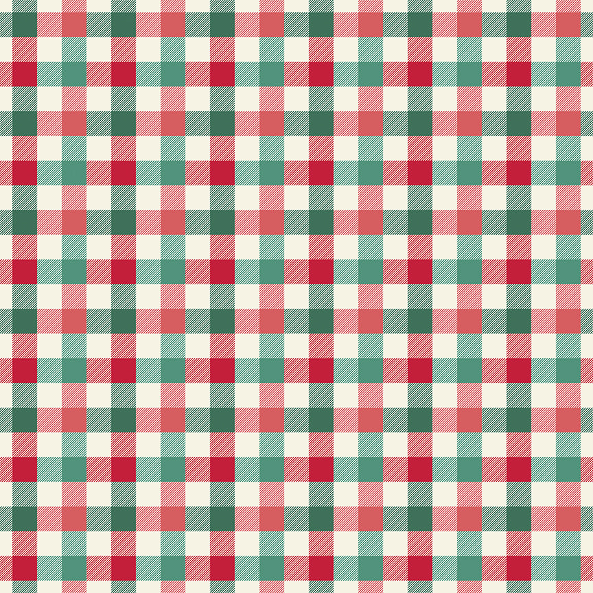 Merry Little Christmas, by My Mind's Eye, C14848 Multi Check - Good Vibes Quilt Shop