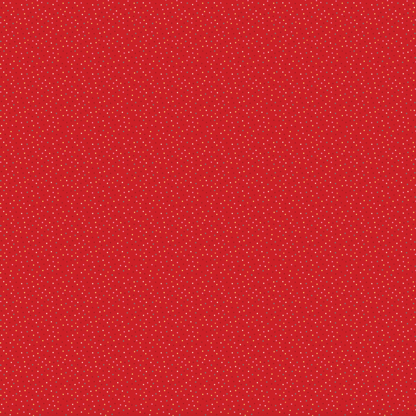 Country Confetti Brights, Hot Tamale Bright Red, CC20194, sold by the 1/2 yard - Good Vibes Quilt Shop