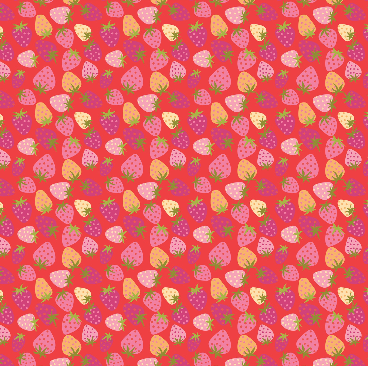 Calico Cowgirls, Strawberry Pie Red, CW24808, sold by 1/2 yard, *PREORDER - Good Vibes Quilt Shop