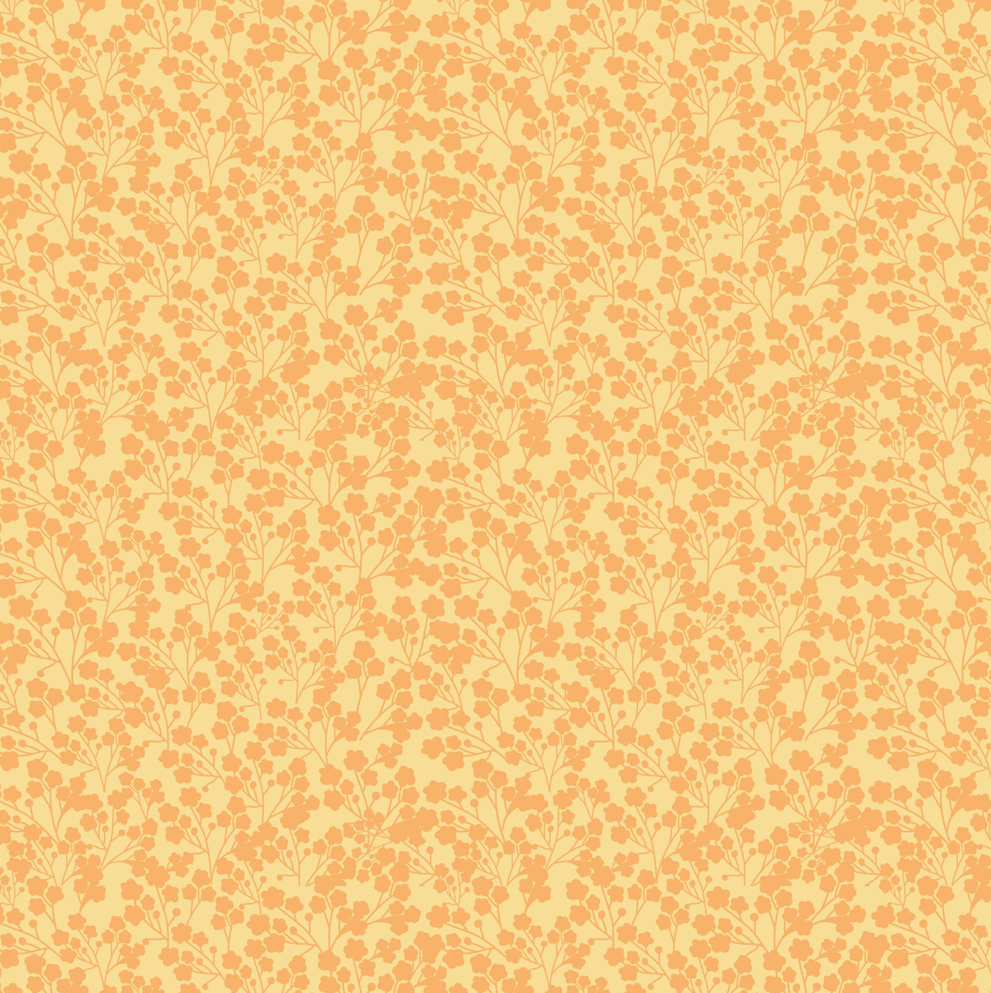 Calico Cowgirls, Wildflowers Yellow, CW24813, sold by 1/2 yard, *PREORDER - Good Vibes Quilt Shop