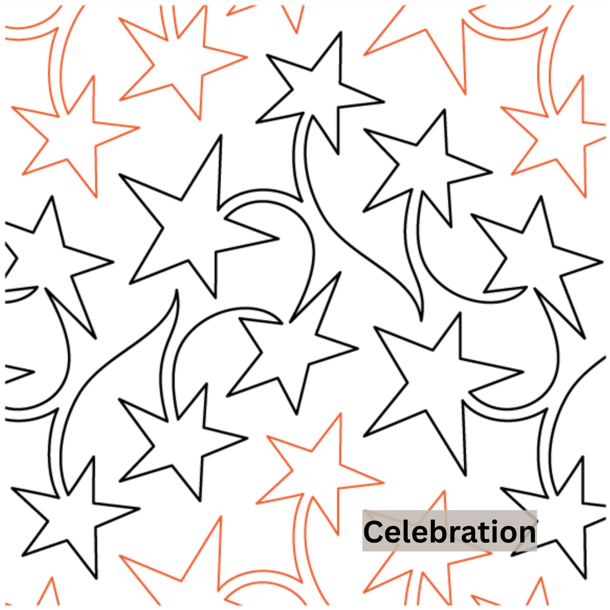 Stars and Stripes Patterns for Edge to Edge for Longarm Quilting - Good Vibes Quilt Shop