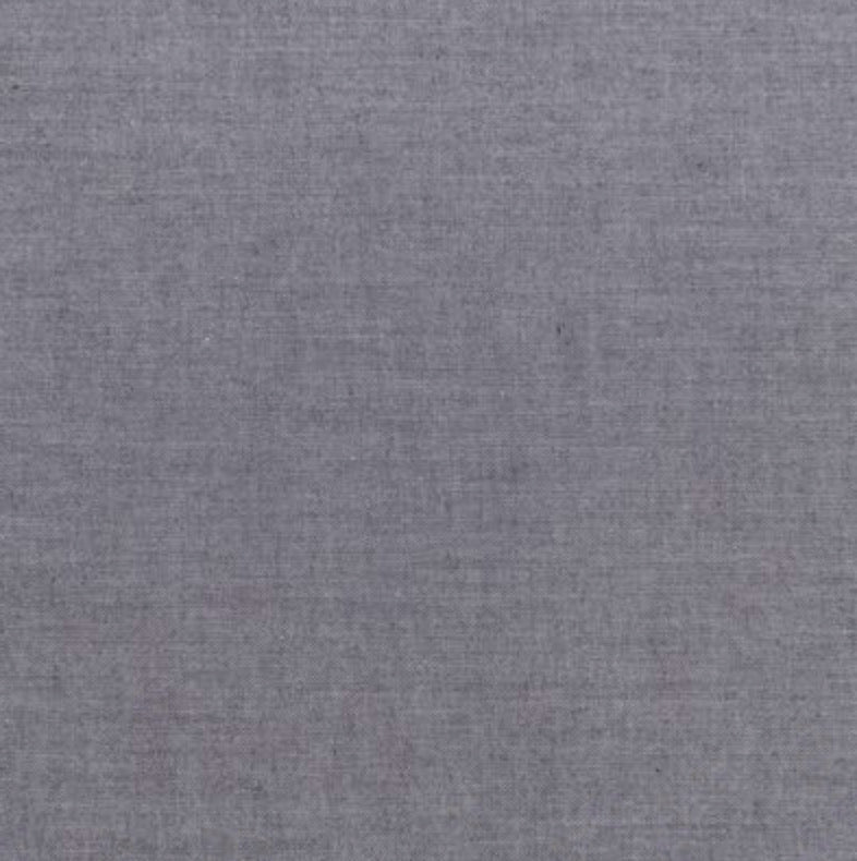 Chambray Grey, by Tilda Fabrics, TIL160006, sold by the 1/2 yard - Good Vibes Quilt Shop