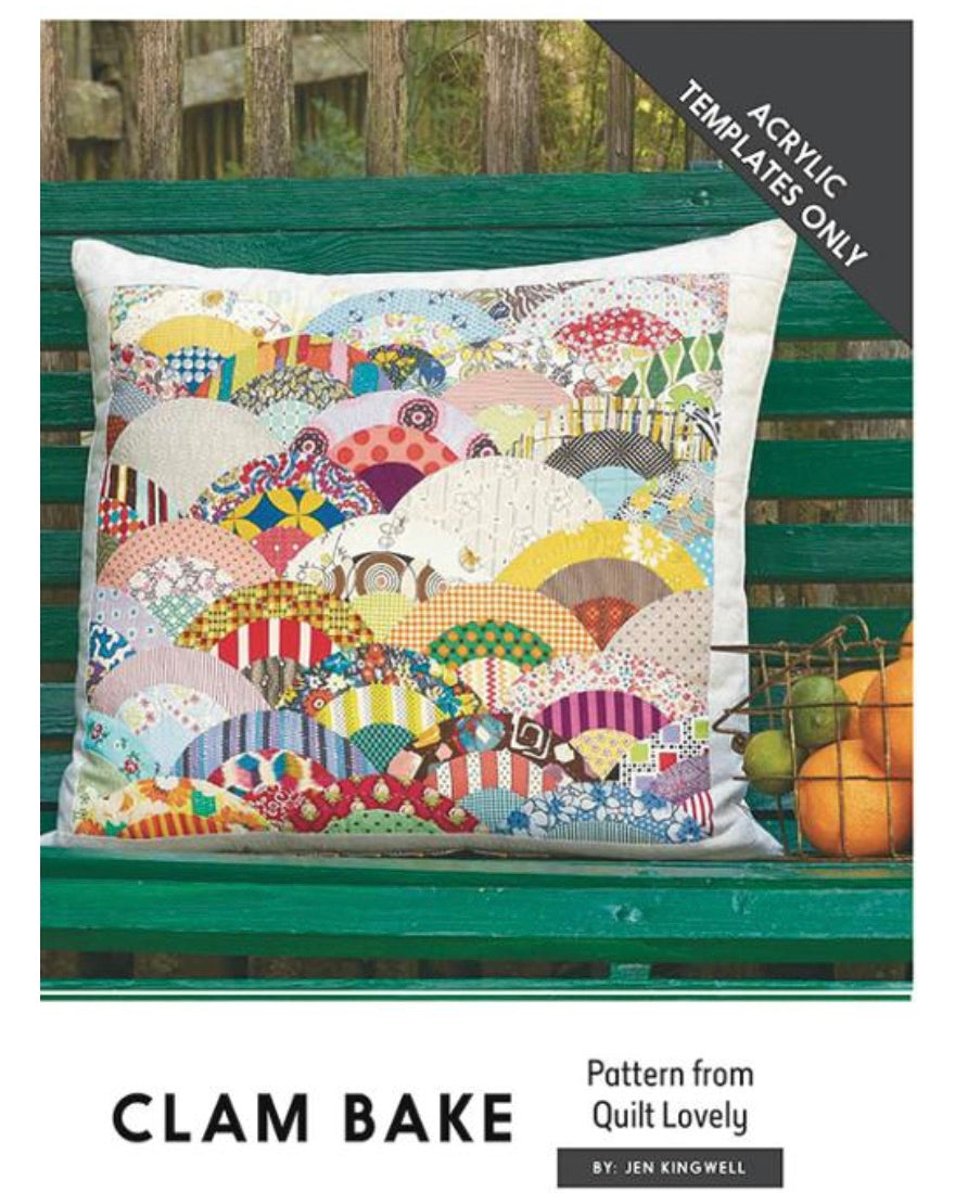 Clam Bake Quilt Pattern_JenKingwellDesigns, Amitie Textiles Moda Fabrics