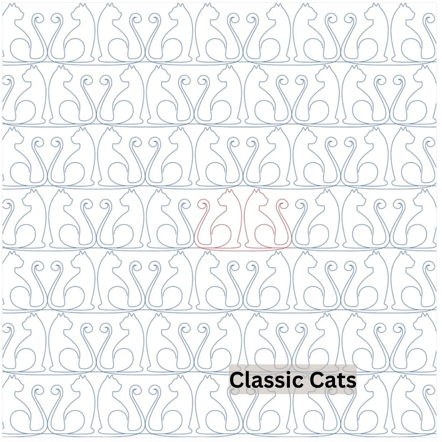 Novelty Pantograph Patterns for Edge to Edge for Longarm Quilting - Good Vibes Quilt Shop