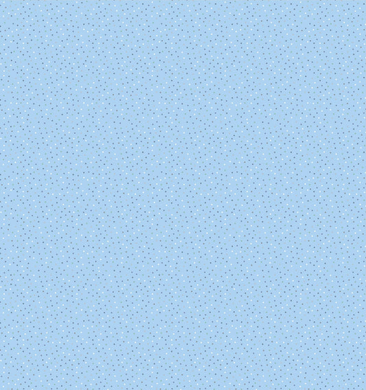 Country Confetti, Blueberry Blue, CC20219, sold by the 1/2 yard, NEW! - Good Vibes Quilt Shop