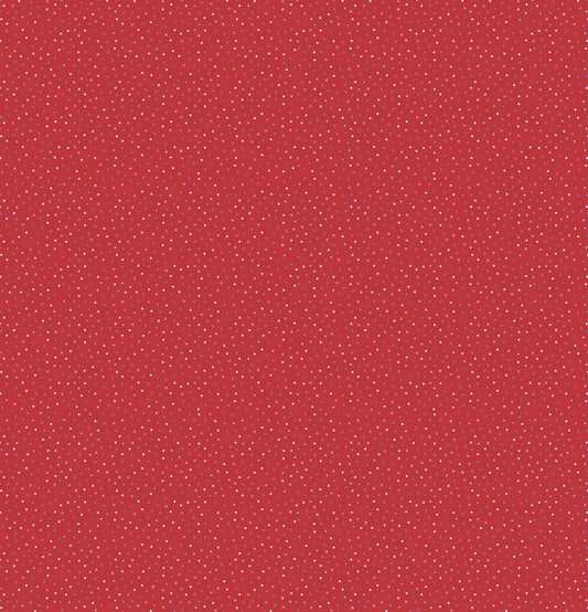 Country Confetti, Chili Pepper Red CC20222, sold by the 1/2 yard, NEW! - Good Vibes Quilt Shop