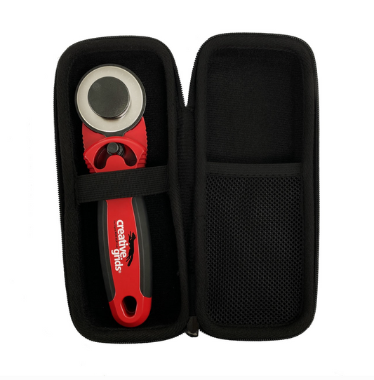 Creative Grids 45mm Rotary Cutter with EVA Case, CGRCUT45 - Good Vibes Quilt Shop