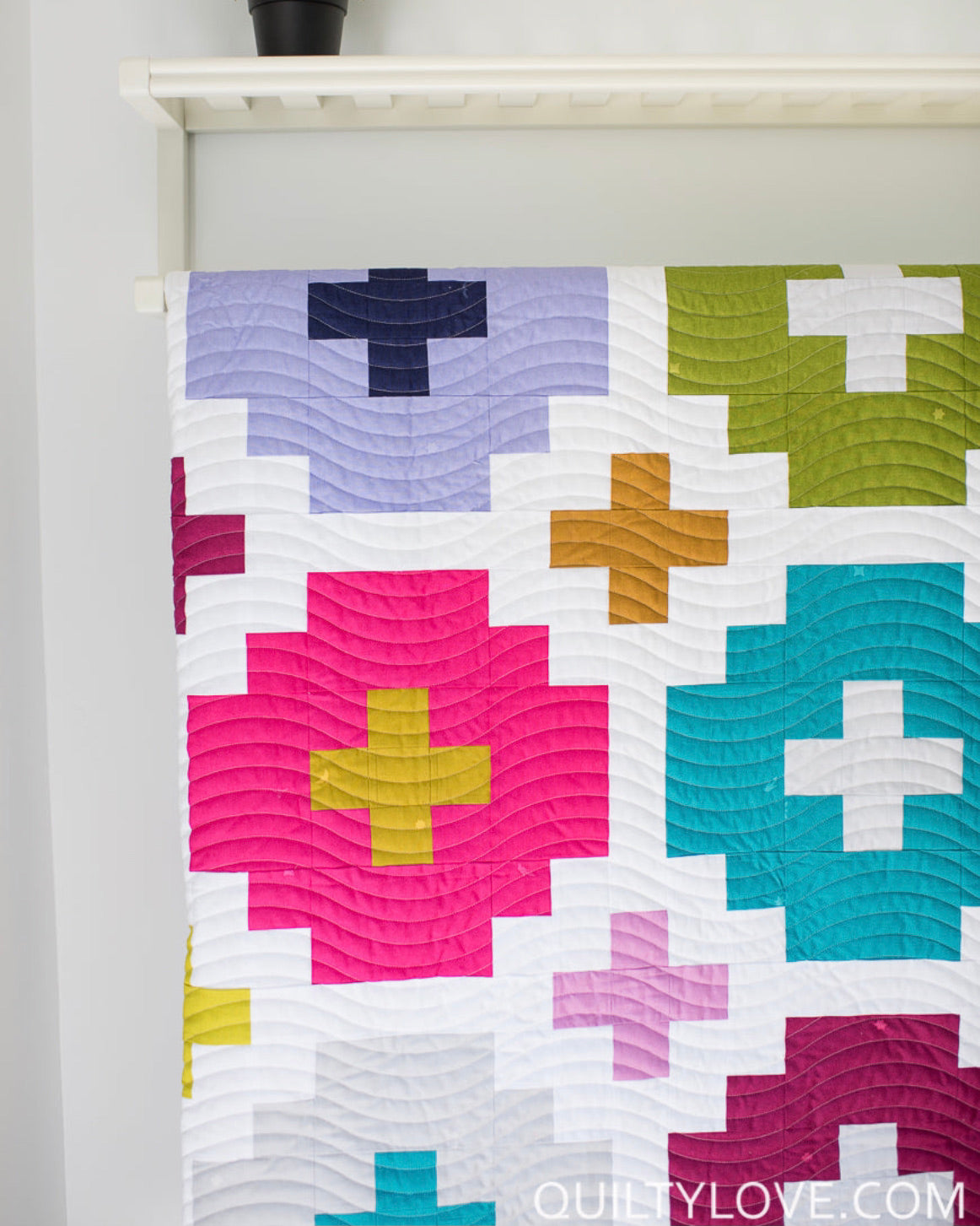 CROSS TILES Quilty Love Pattern by Emily Dennis #107 - Good Vibes Quilt Shop