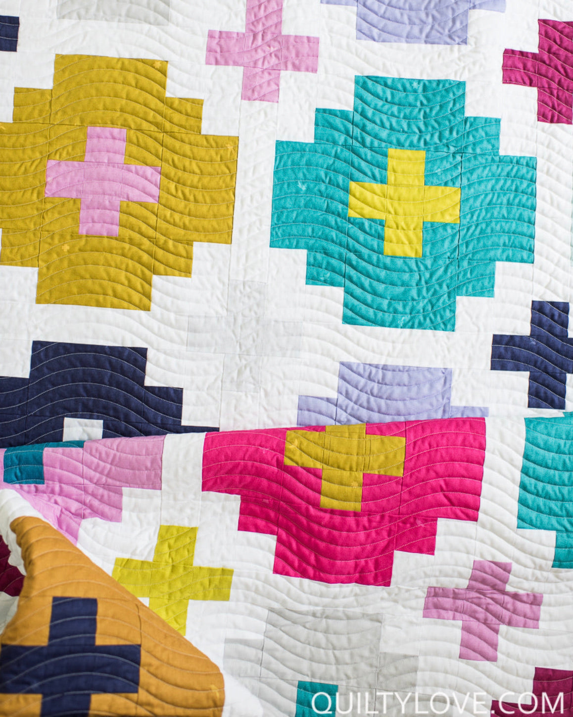 CROSS TILES Quilty Love Pattern by Emily Dennis #107 - Good Vibes Quilt Shop