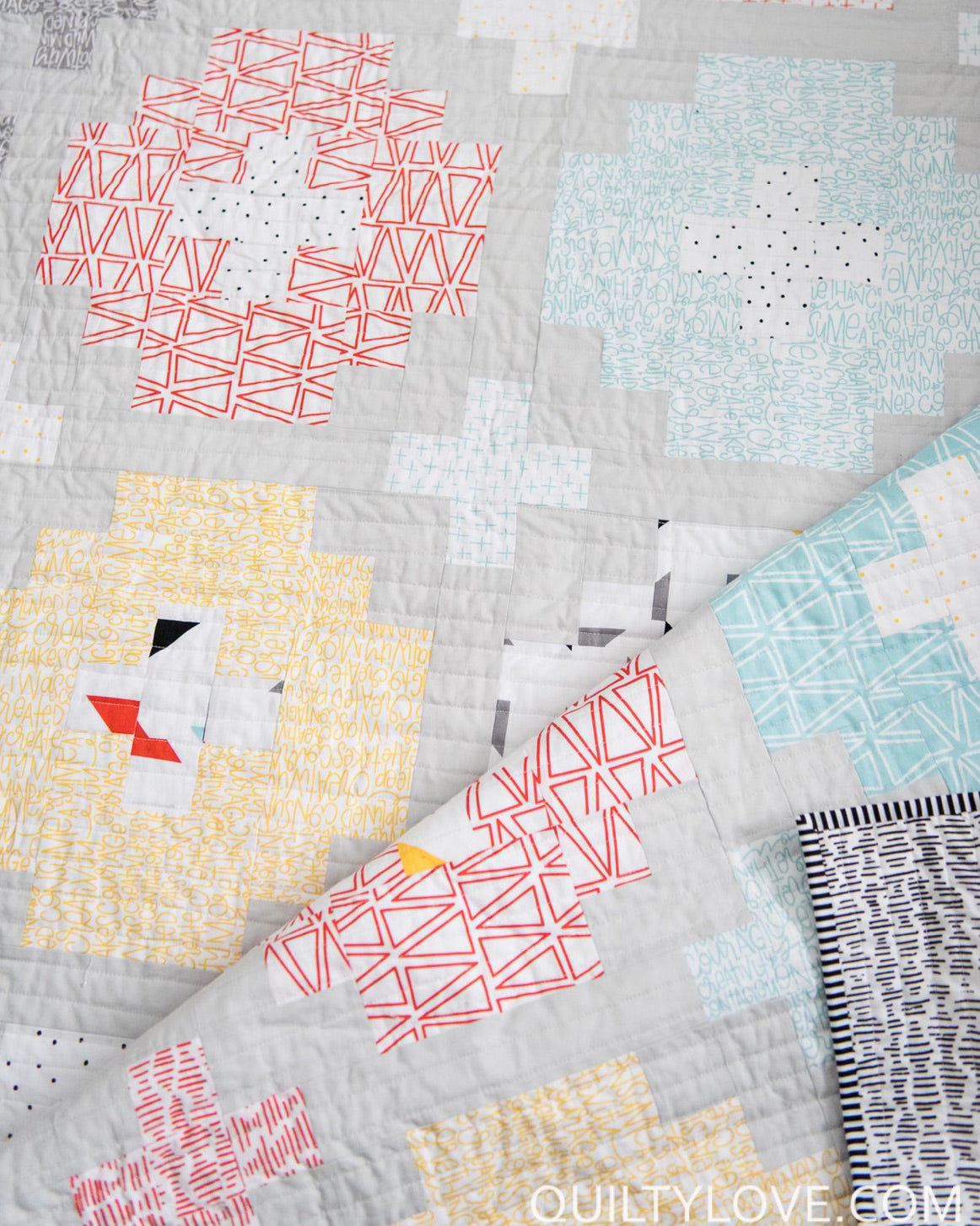 CROSS TILES Quilty Love Pattern by Emily Dennis #107 - Good Vibes Quilt Shop