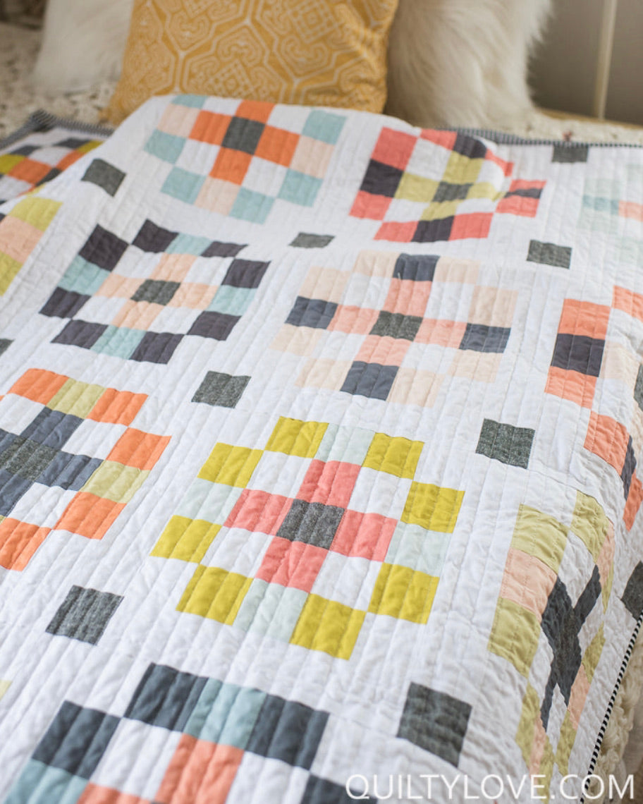 CROSSROADS Quilty Love Pattern by Emily Dennis #116 - Good Vibes Quilt Shop