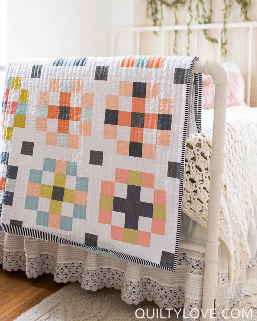 CROSSROADS Quilty Love Pattern by Emily Dennis #116 - Good Vibes Quilt Shop