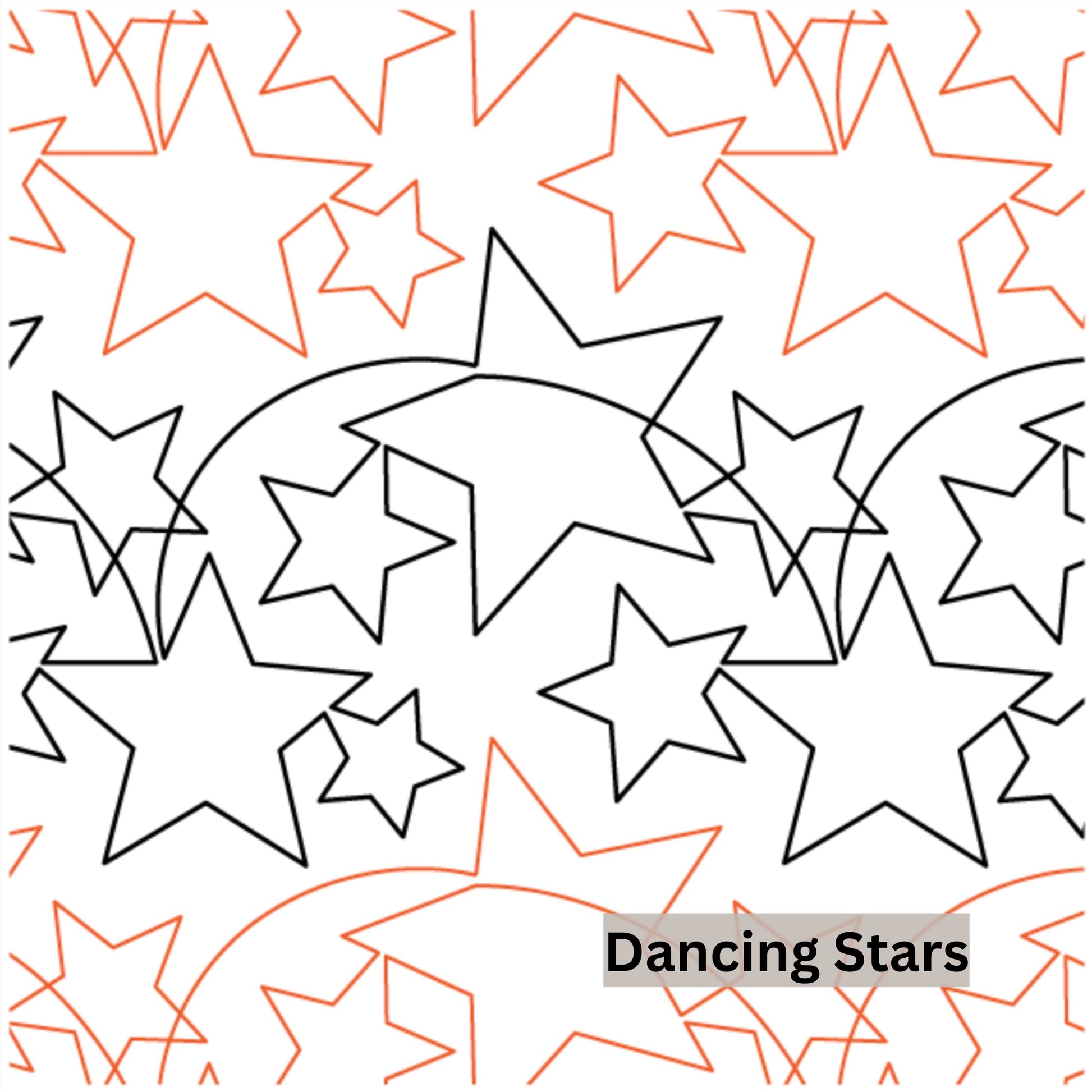 Stars and Stripes Patterns for Edge to Edge for Longarm Quilting - Good Vibes Quilt Shop