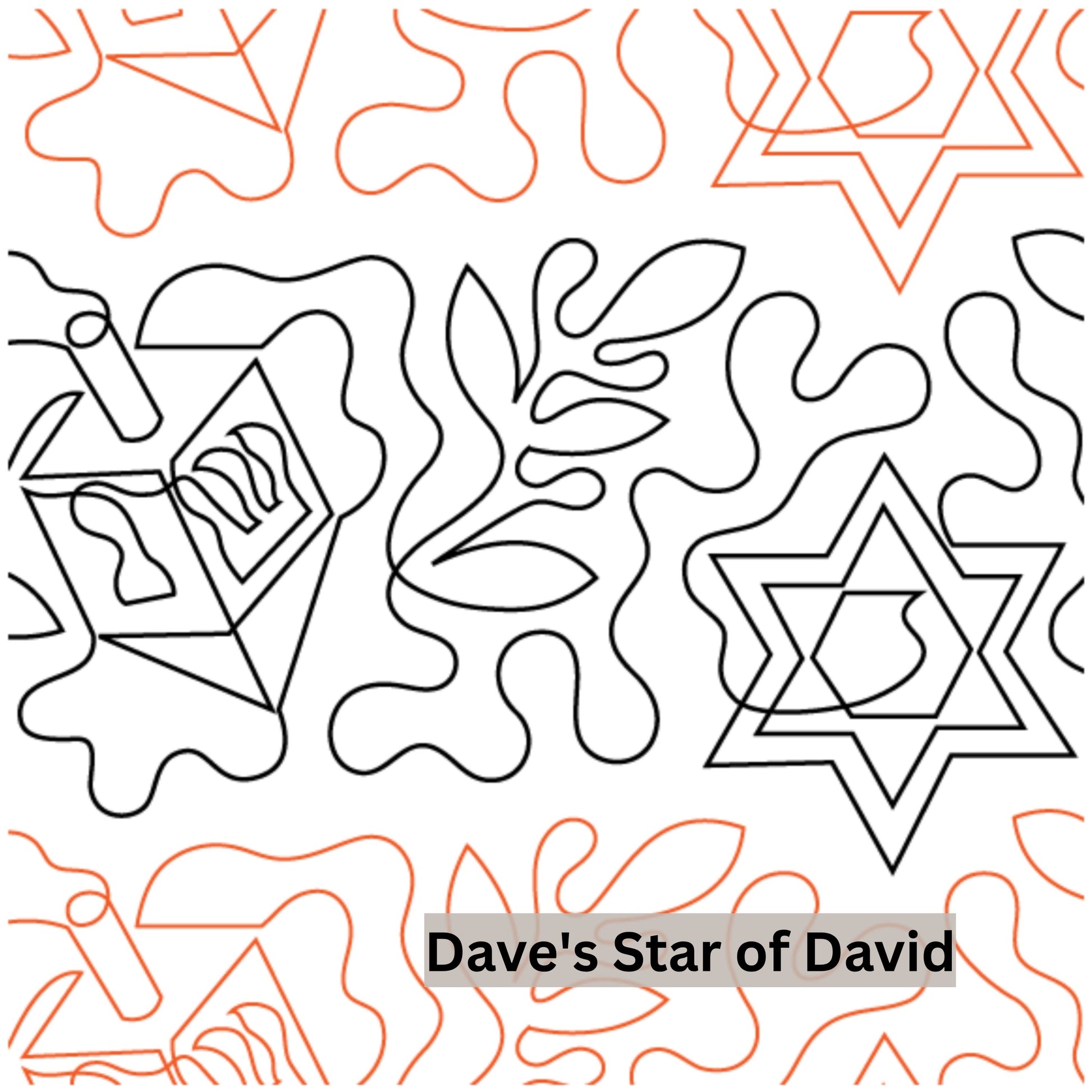 Stars and Stripes Patterns for Edge to Edge for Longarm Quilting - Good Vibes Quilt Shop