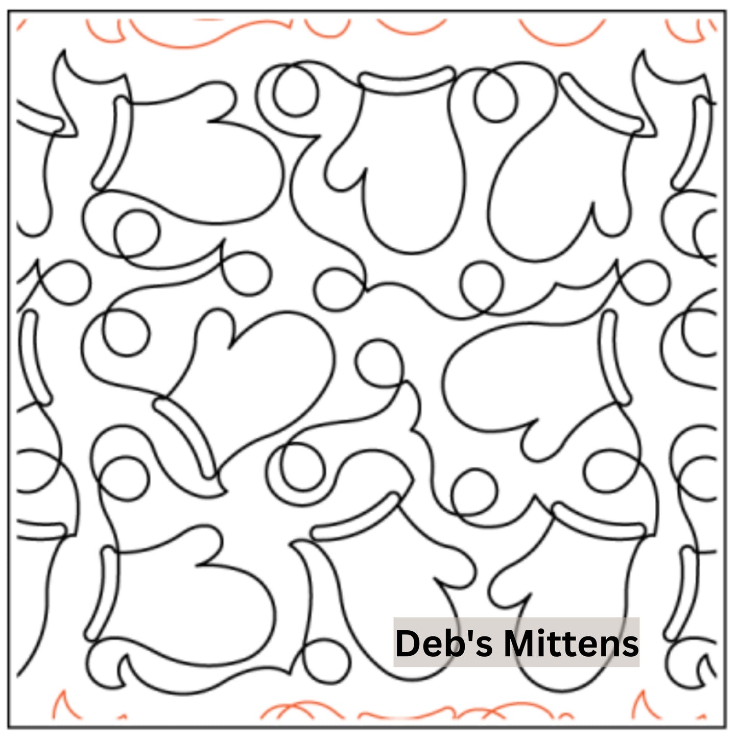 Christmas and Winter Snow Patterns Pantograph Patterns for Edge to Edge for Longarm Quilting - Good Vibes Quilt Shop