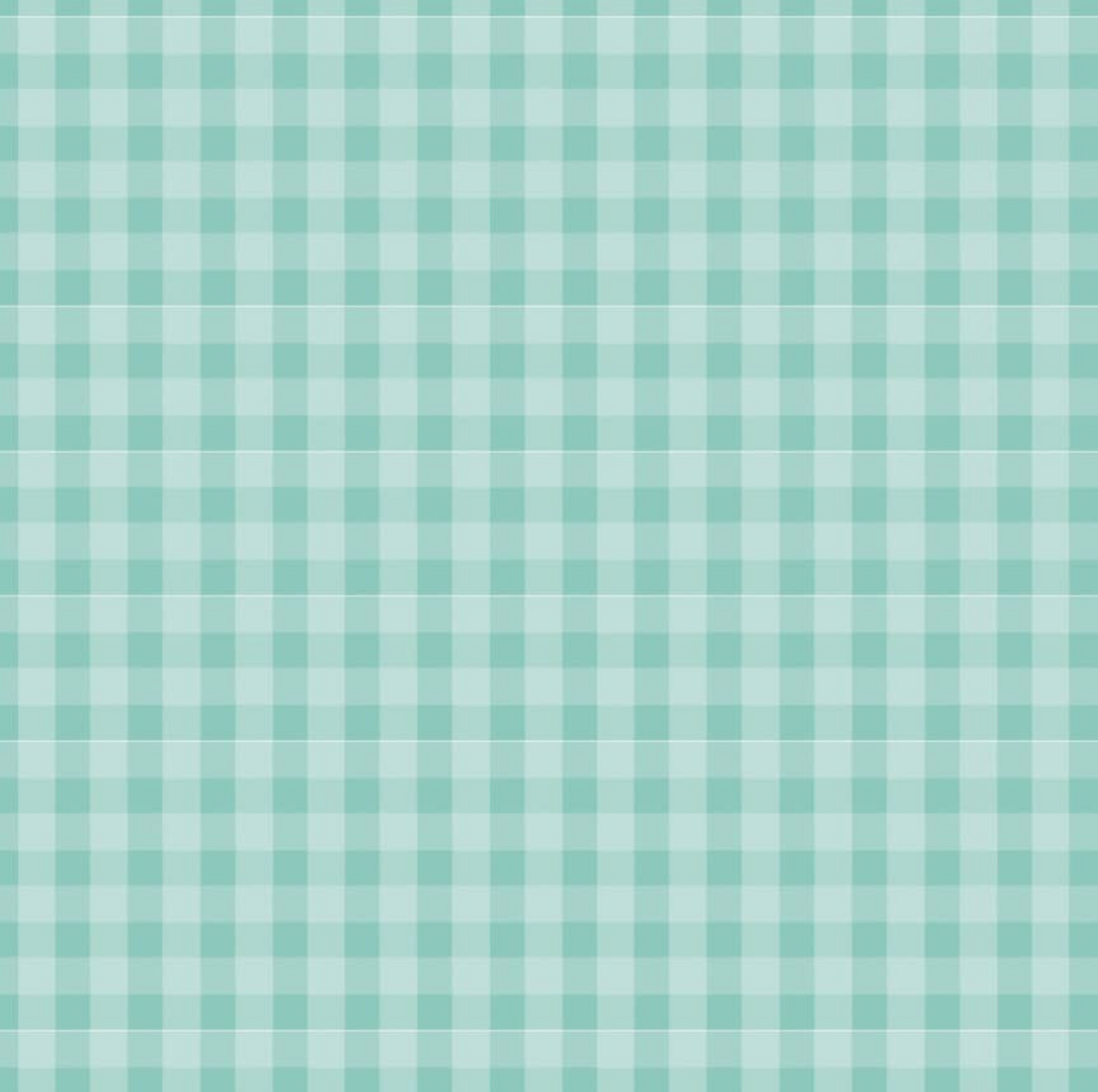 Delightful Department Store, Pretty in Plaid, Teal, DS23220, sold by the 1/2 yard - Good Vibes Quilt Shop